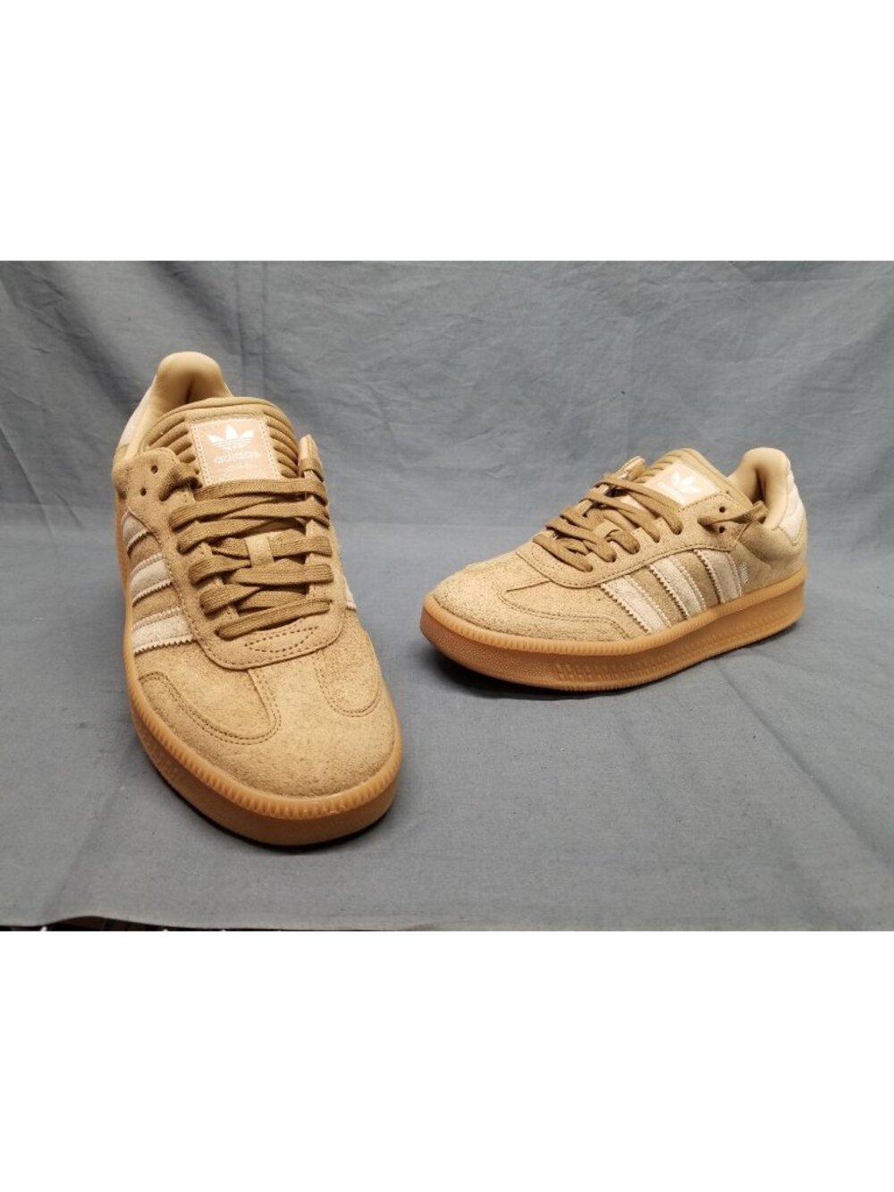 Adidas Samba XLG Cardboard Magic Beige Gum Size 7.5 NEW NO BOX!